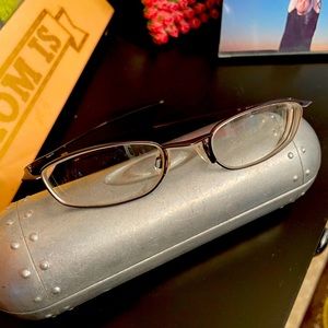 Oakley Frames for glasses with Metal Case